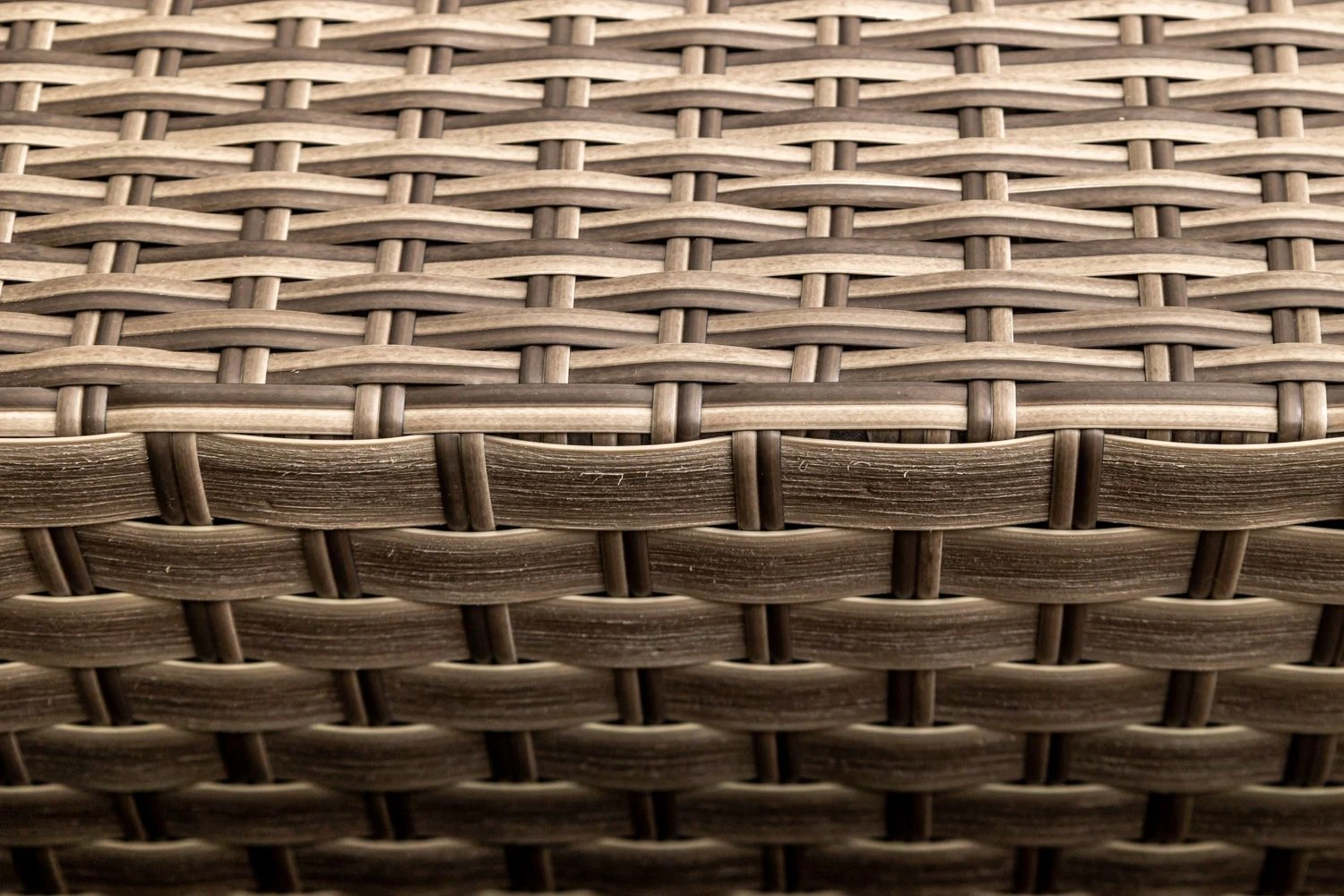 Monte Carlo - High Back Rattan Garden Furniture Sofa Set With Coffee Table, Grey Cushions And Stool - Image 6