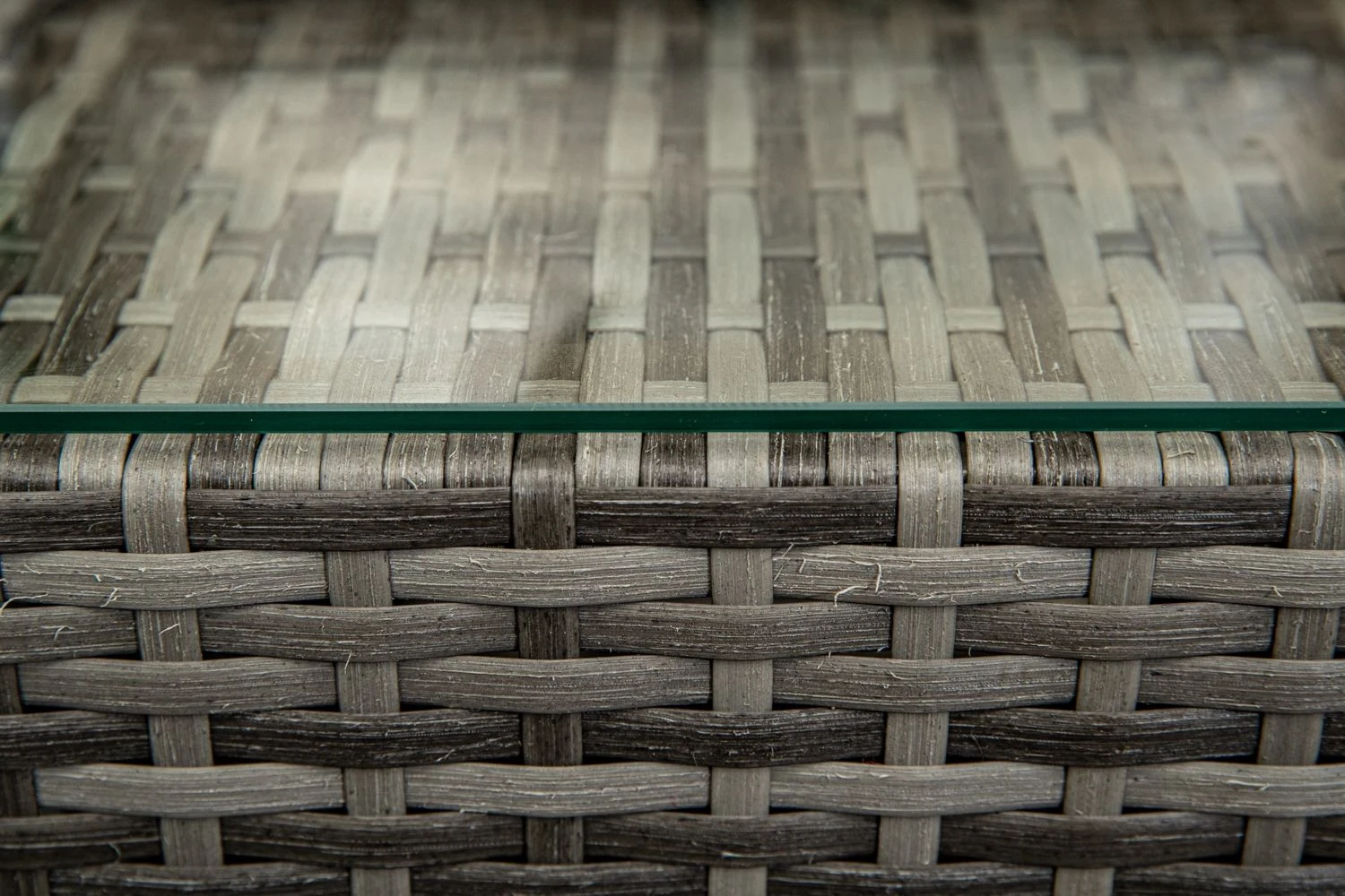 Mykonos - Luxury Grey & Anthracite Compact Corner Sofa Set With Glass Topped Coffee Table & Cushions Included - Image 7