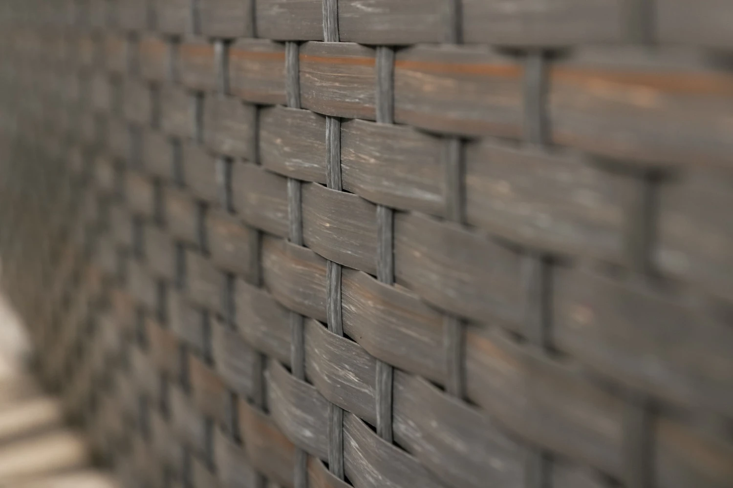 Marseille - Large Grey Rattan 9 Seater Corner Sofa Set With Glass Topped Coffee Table, Cushions & Stools - Image 6