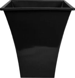 Planter - Large Black Flared