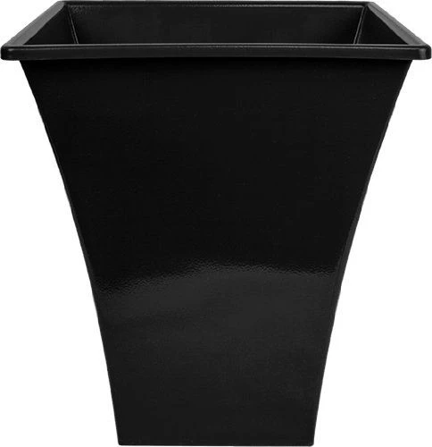 Planter - Large Black Flared