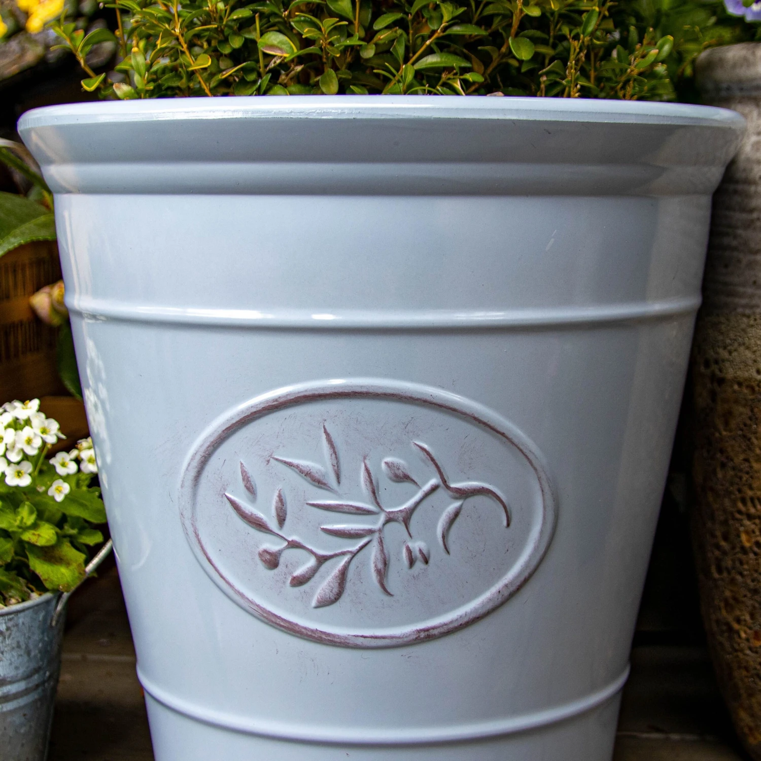 Blue Olive Planter - Large (30cm) - Image 2