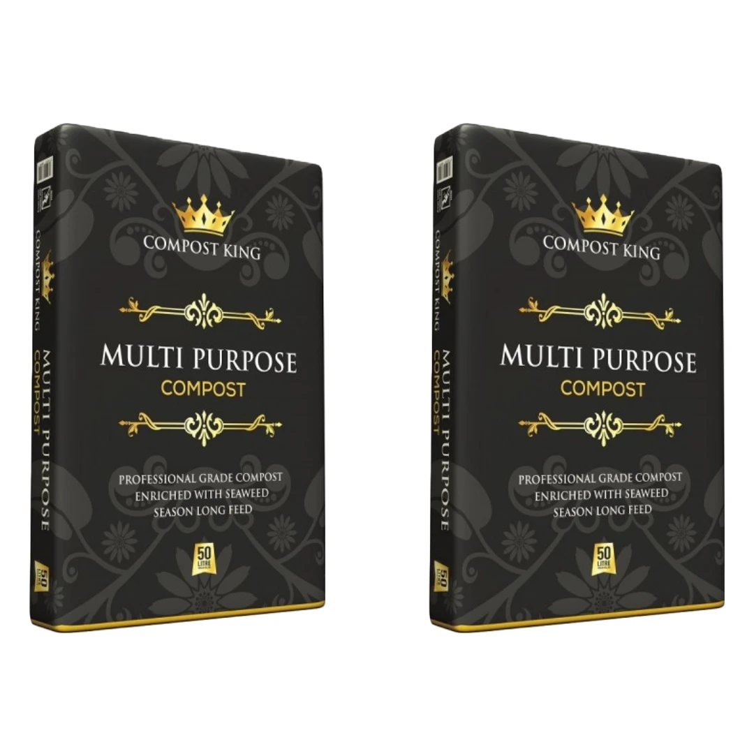 TWIN PACK: Compost King - Multi-Purpose Compost - 2 X 50 Litre Bags
