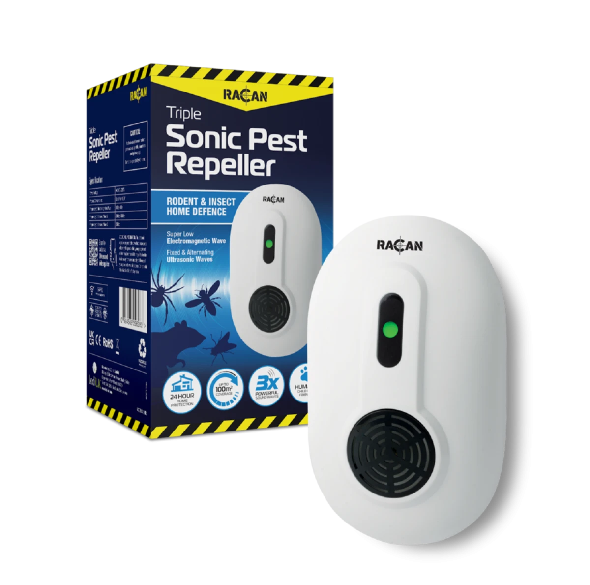 Racan Tripple Sonic Pest Repeller - Image 2
